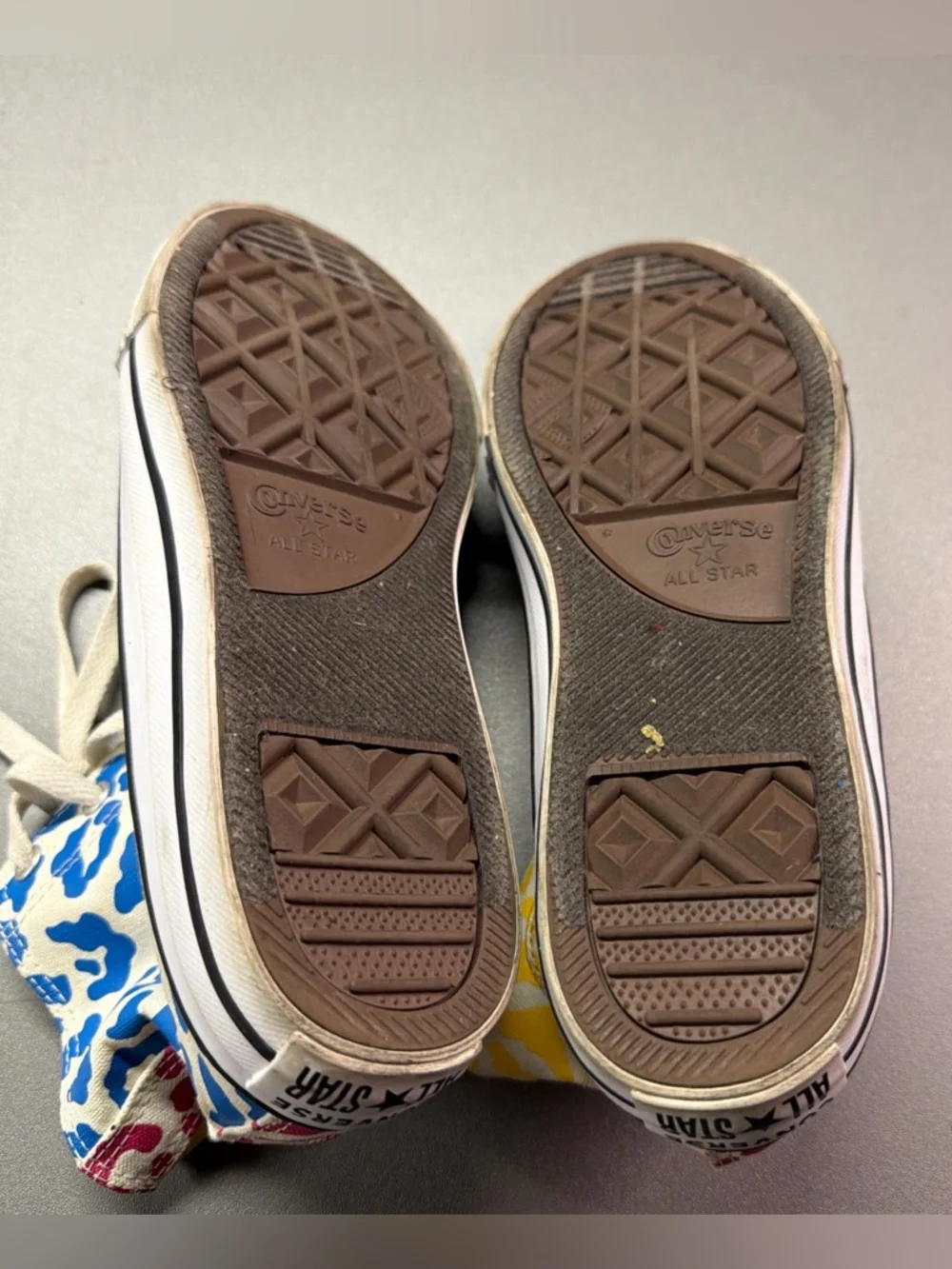 Converse All Star HI Marquis Mills Juniors Sz 6 / 7.5 Leopard Print Chuck Taylor